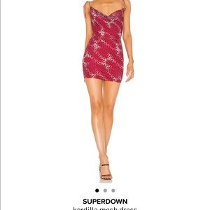 Superdown Kordilla Mesh Dress